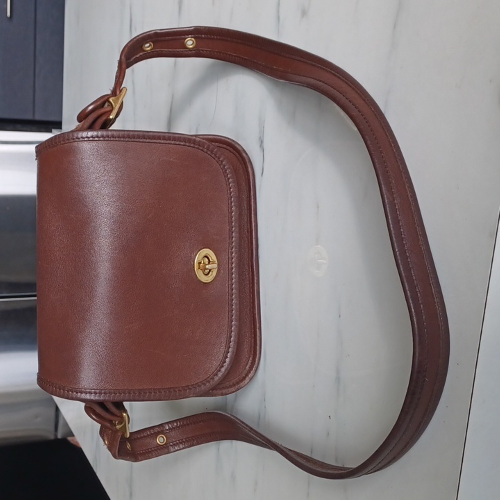 Vintage Coach Leather Crossbody